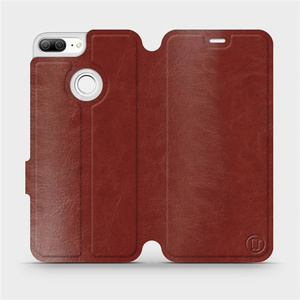 Phone Case Huawei Honor 9 Lite - Design Brown&Orange