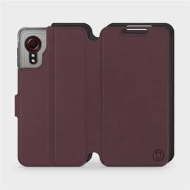 Phone Case Samsung Galaxy Xcover 5 - Design Burgundy with Black