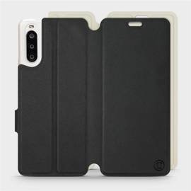 Phone Case Sony Xperia 10 II - Design Black with Platinum