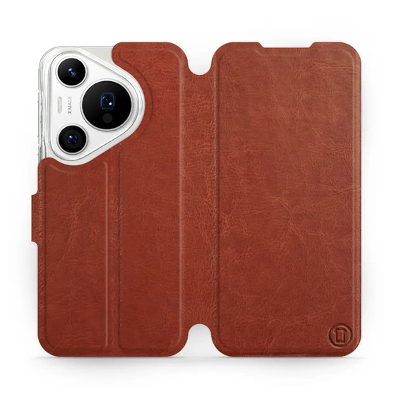 Hülle für Huawei Pura 70 Pro - Farbe Brown&Gray