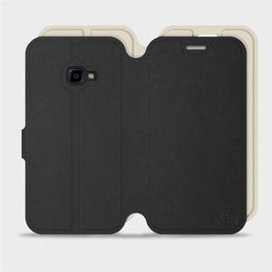 Phone Case Samsung Galaxy Xcover 4 - Design Black with Platinum