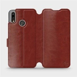 Phone Case Huawei P Smart 2019 - Design Brown&Orange