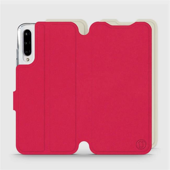 Phone Case Xiaomi Mi A3 - Design Red with Platinum