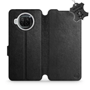 Phone Case Xiaomi Mi 10T Lite - Design Black Leather