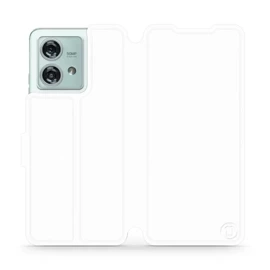 Phone Case Motorola Edge 40 Neo - Design White&Gray