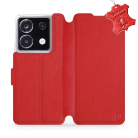 Hülle für Xiaomi POCO X6 - Farbe Red Leather