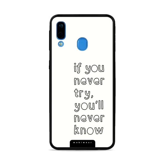 Phone Glossy Case Samsung Galaxy A40 - Design G075G