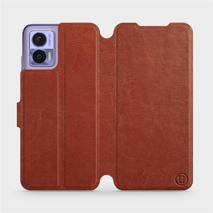 Phone Case Motorola Edge 30 Neo - Design Brown&Gray