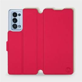 Phone Case OPPO Reno 6 Pro 5G - Design Red with Platinum