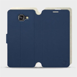 Phone Case Samsung Galaxy A5 2016 - Design Navy with Platinum