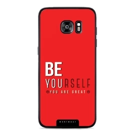 Phone Glossy Case Samsung Galaxy S7 Edge - Design G072G