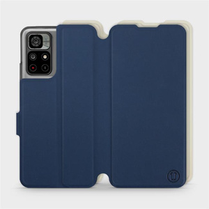 Phone Case Xiaomi Redmi Note 11 - Design Navy with Platinum