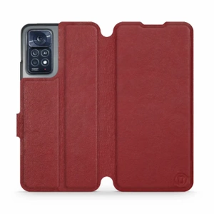 Hülle für Xiaomi Redmi Note 12 Pro 4G - Farbe Dark Red Leather
