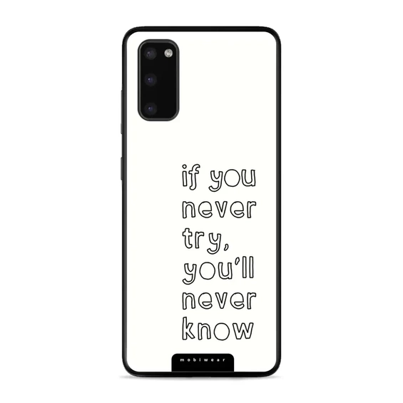 Phone Glossy Case Samsung Galaxy S20 - Design G075G