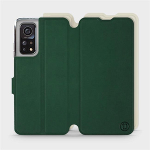 Phone Case Xiaomi Mi 10T - Design Green with Platinum
