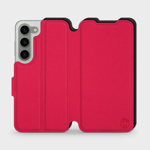 Phone Case Samsung Galaxy S23 - Design Red with Black