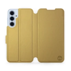 Phone Case Samsung Galaxy M35 5G - Design Gold&Gray