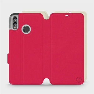 Phone Case Huawei Honor 8X - Design Red with Platinum