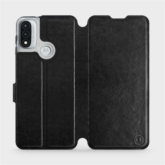 Etui do Motorola Moto E20 - wzór Black&Gray