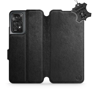Phone Case Xiaomi Redmi Note 11 Pro - Design Black Leather