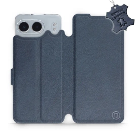 Phone Case OnePlus Nord 4 5G - Design Blue Leather