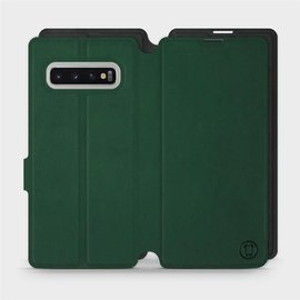 Phone Case Samsung Galaxy S10 Plus - Design Green with Black