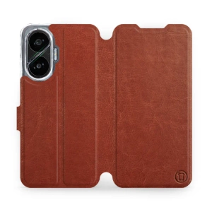 Phone Case Xiaomi POCO F7 - Design Brown&Orange