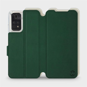 Phone Case Xiaomi POCO M4 Pro 4G - Design Green with Platinum