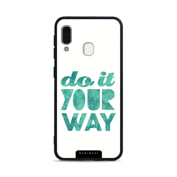 Phone Glossy Case Samsung Galaxy A20e - Design G080G