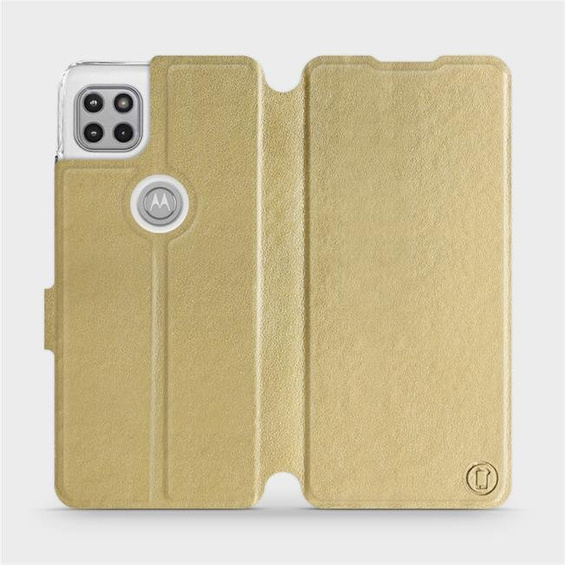 Etui do Motorola Moto G 5G - wzór Gold&Orange