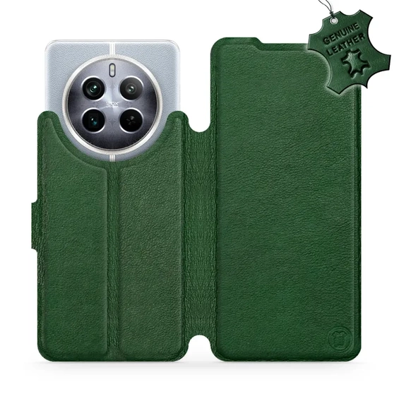 Hülle für Realme 12 5G - Farbe Green Leather