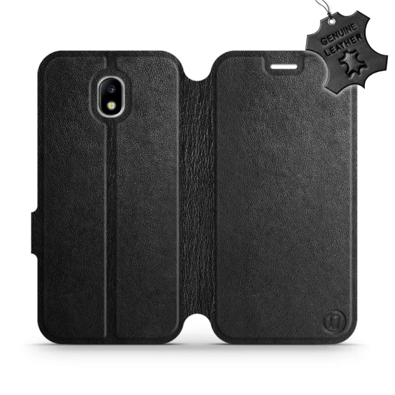 Phone Case Samsung Galaxy J5 2017 - Design Black Leather