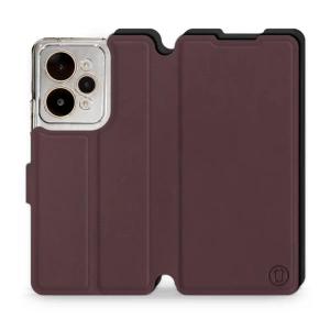 Phone Case Realme 15 Pro 5G - Design Burgundy with Black