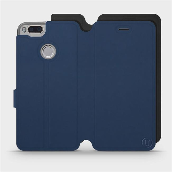 Phone Case Xiaomi Mi A1 - Design Navy with Black