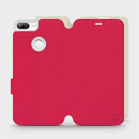 Phone Case Huawei Honor 9 Lite - Design Red with Platinum