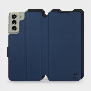 Phone Case Samsung Galaxy S21 FE - Design Navy with Black
