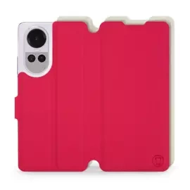 Phone Case OPPO Reno 10 Pro 5G - Design Red with Platinum