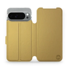 Phone Case Google Pixel 10 Pro XL - Design Gold&Orange
