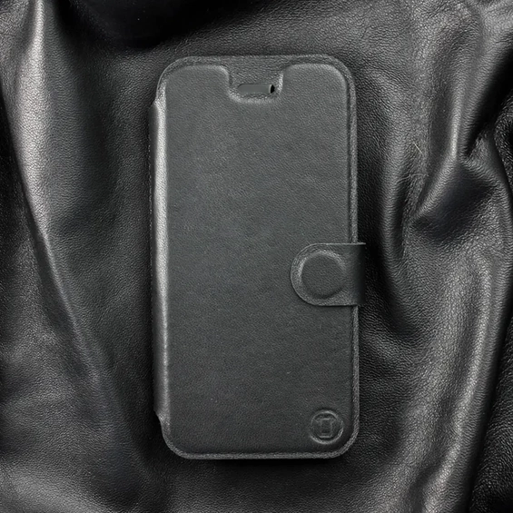 Hülle für Huawei Honor 70 - Farbe Black Leather