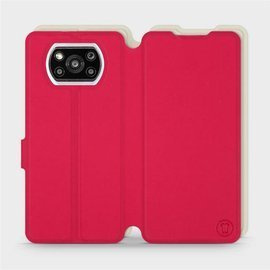 Phone Case Xiaomi POCO X3 Pro - Design Red with Platinum