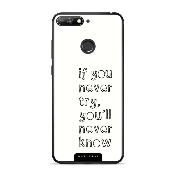 Phone Glossy Case Huawei Honor 7A - Design G075G