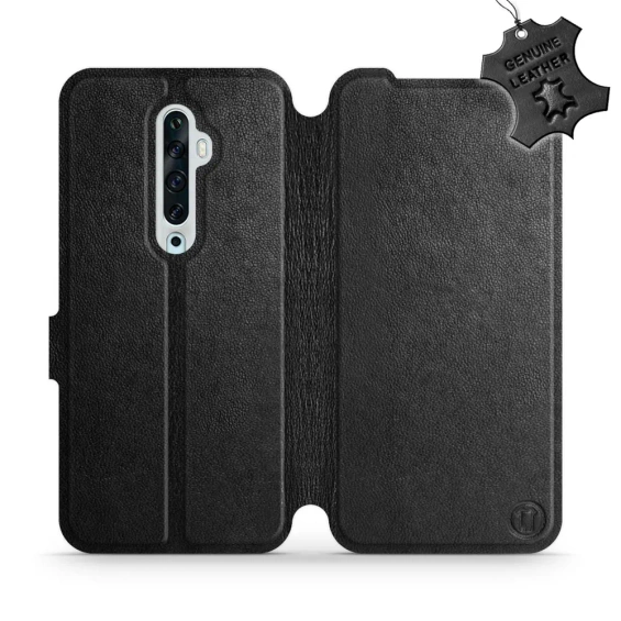 Phone Case OPPO Reno 2Z - Design Black Leather