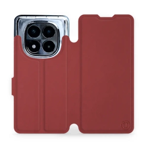 Phone Case Xiaomi POCO X7 - Design Dark Red with Black