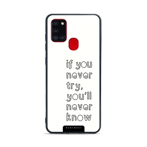 Phone Glossy Case Samsung Galaxy A21S - Design G075G