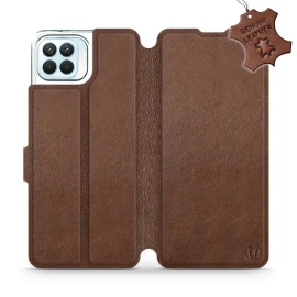 Phone Case OPPO Reno 4 Lite - Design Brown Leather