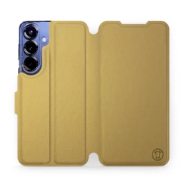 Phone Case Samsung Galaxy S25 Plus - Design Gold&Gray
