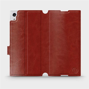 Phone Case Sony Xperia XA1 Ultra - Design Brown&Orange