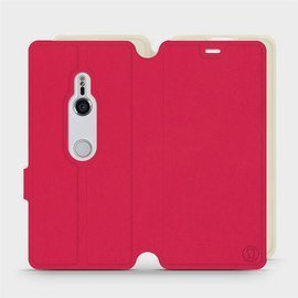 Phone Case Sony Xperia XZ3 - Design Red with Platinum