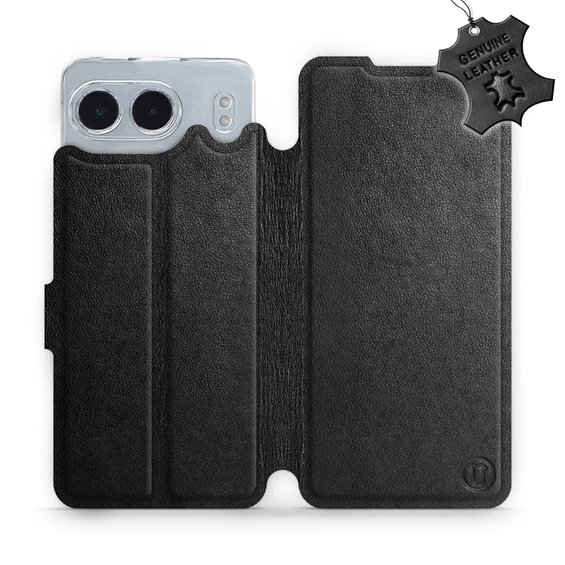 Phone Case OnePlus Nord 4 5G - Design Black Leather