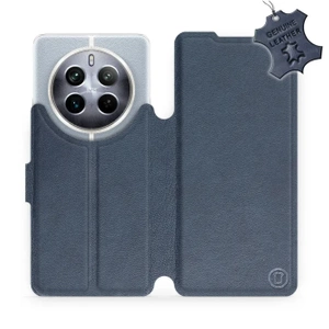 Hülle für Realme 12 Pro Plus 5G - Farbe Blue Leather